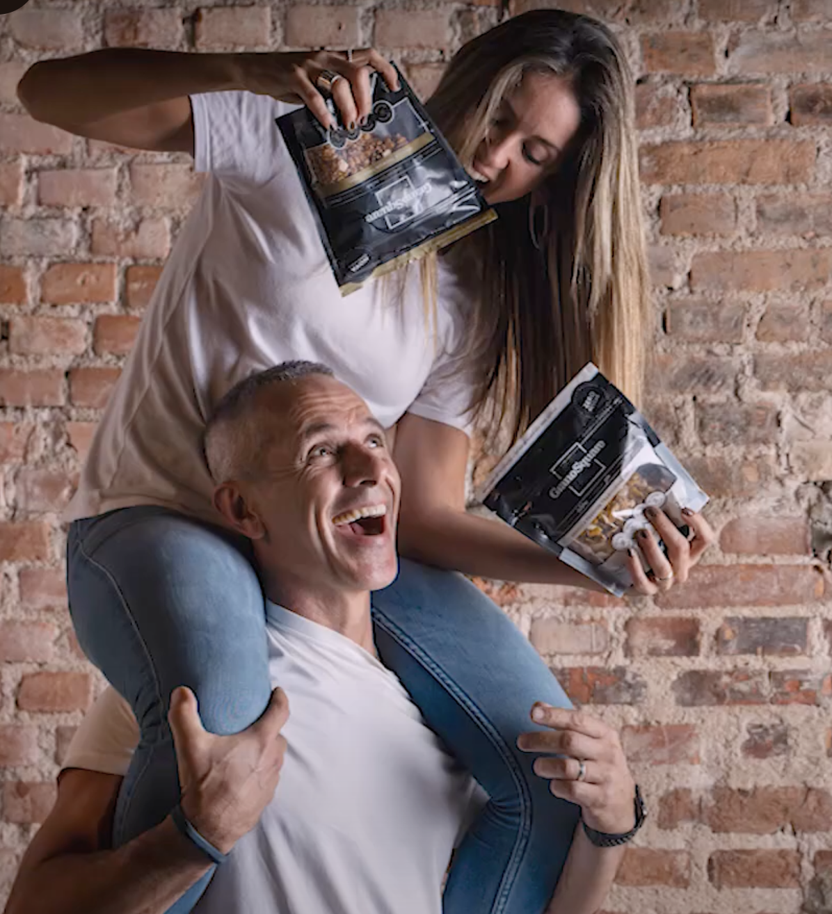 Ricardo Quadrado e Aline Marques